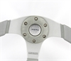 Preview: Momo Leder Sportlenkrad Silverjet 350mm silber steering wheel volante