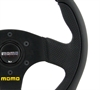 Preview: Momo Leder Sportlenkrad Team 28 280mm schwarz black steering wheel volante