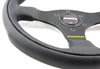 Preview: Momo Leder Sportlenkrad Team 30 300mm schwarz VOLANTE STEERING WHEEL VOLANT LENKRAD