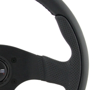 Preview: Momo Leder Sportlenkrad Team 30 300mm schwarz black steering wheel volante