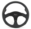 Preview: Momo Leder gelocht Sportlenkrad Jet 350mm schwarz o.Ring steering wheel volante