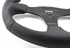 Preview: Momo Leder gelocht Sportlenkrad Jet 350mm schwarz o.Ring steering wheel volante