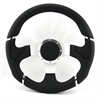 Preview: Momo Leder Sportlenkrad Millenium 320mm schwarz silber steering wheel volante