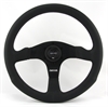 Preview: Momo Leder gelocht Sportlenkrad Competition 350mm schwarz black ohne Ring steering wheel volante