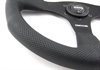 Preview: Momo Leder gelocht Sportlenkrad Competition 350mm schwarz black ohne Ring steering wheel volante