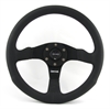 Preview: Momo Leder gelocht Sportlenkrad Competition 350mm schwarz black steering wheel volante