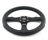 Preview: Momo Leder gelocht Sportlenkrad Competition 350mm schwarz black steering wheel volante