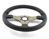 Preview: Momo Leder Sportlenkrad Tuner silber 32 320mm o.Ring schwarz anthrazit steering wheel volante