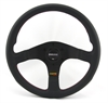 Preview: Momo Leder Sportlenkrad Tuner 32 320mm schwarz black ohne Ring steering wheel volante