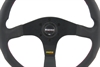 Preview: Momo Leder Sportlenkrad Tuner 35 350mm o.Ring schwarz black steering wheel volante