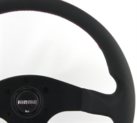 Preview: Momo Leder Sportlenkrad Tuner 35 350mm o.Ring schwarz black steering wheel volante