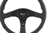 Preview: Momo Leder Sportlenkrad Tuner 35 350mm schwarz black steering wheel volante