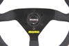 Preview: Momo Leder Sportlenkrad Modell MOD. 78 320mm schwarz black steering wheel volante