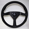 Preview: Momo Leder Sportlenkrad Montecarlo 350mm schwarz black steering wheel volante