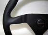 Preview: Momo Leder Sportlenkrad Montecarlo 350mm schwarz black steering wheel volante