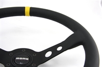 Preview: Momo Leder Sportlenkrad Modell MOD. 07 350mm schwarz black steering wheel volante