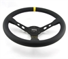 Preview: Momo Leder Sportlenkrad Modell MOD. 07 350mm schwarz black steering wheel volante