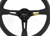 Preview: Momo Leder Sportlenkrad Modell MOD. 08 350mm schwarz black steering wheel volante