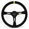 Preview: Momo Wildleder Sportlenkrad Modell MOD. 08 350mm schwarz black steering wheel volante