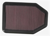 Preview: 33-2364 K&N Filter für Jeep Wrangler Luftfilter Sportfilter Tauschfilter