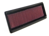 Preview: K&N Filter für Peugeot 207 Bj.2/06- Luftfilter Sportfilter Tauschfilter