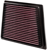 Preview: 33-2955 K&N Filter für Ford Fiesta 6 10/08- Luftfilter Sportfilter Tauschfilter