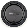 Preview: Momo Hupenknopf schwarz Black Edition 2-Polig, Durchmesser ca.52mm