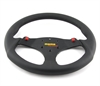 Preview: Momo Leder Sportlenkrad Formula 350mm schwarz black steering wheel volante