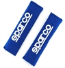 Preview: Sparco Gurtpolster GT blau silber 1 Paar Breite 50mm 2" Polster