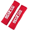 Preview: Sparco Gurtpolster GT rot silber 1 Paar Breite 50mm 2" Polster