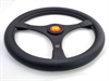 Preview: Momo Leder Sportlenkrad Racing Heritage Project 1968 Limited Edition 350mm schwarz black steering wheel volante