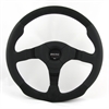 Preview: Momo Leder Alcantara Sportlenkrad Dark Fighter 350mm schwarz black steering wheel volante