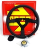 Preview: Momo Alkantara Sportlenkrad Montecarlo 350mm schwarz Naht rot black steering wheel volante