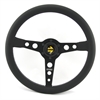 Preview: Momo Leder Sportlenkrad Prototipo 370mm schwarz black steering wheel volante