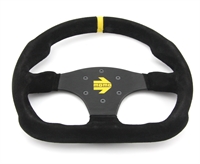 Preview: Momo Wildleder Sportlenkrad Modell MOD. 30 320mm schwarz black steering wheel volante