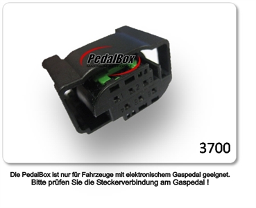 DTE Systems PedalBox 3S für Mercedes-Benz CLK-Klasse C209 A209 2005-2010 CLK 320 CDI V6 165KW Gaspedal Chip Tuning Pedaltuning