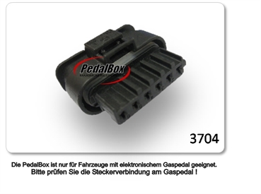 DTE Systems PedalBox 3S für Mercedes-Benz GLK-Klasse X204 2010-2012 GLK 350 CDI 4MATIC V6 170KW Gaspedal Chip Tuning Pedaltuning