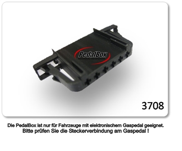 DTE Systems PedalBox 3S für Seat Alhambra 7MS 759 ab 2000 2.0L R4 85KW Gaspedal Chip Tuning Pedaltuning