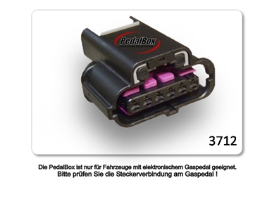 DTE Systems PedalBox 3S für VW Eos 1F ab 2006 1.4L TSI R4 118KW Gaspedal Chip Tuning Pedaltuning