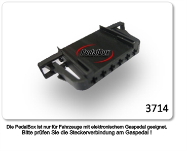 DTE Systems PedalBox 3S für VW Cara5elle 7H 7J 2003-2009 2.5L TDI R5 96KW Gaspedal Chip Tuning Pedaltuning