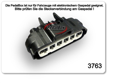 DTE Systems PedalBox 3S für Mazda Mazda 5 CR 2005-2010 2.0l MZR-CD R4 81KW Gaspedal Chip Tuning Pedaltuning