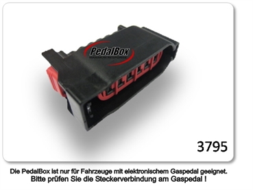 DTE PedalBox 3S für FORD TRANSIT 96KW 04 2006-08 2014 2.2 TDCi Tuning Gaspedalbox Chip