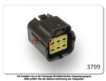 DTE Systems PedalBox 3S für Kia Sorento BL 2002-2006 2.4L R4 102KW Gaspedal Chip Tuning Pedaltuning