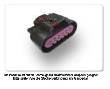 DTE Systems PedalBox für CORVETTE C6 Bj.09 2004- 298KW 405PS KW Gaspedal Chip Tuning Pedaltuning