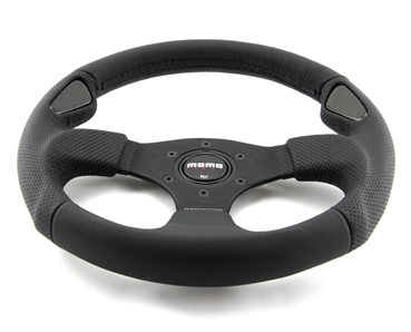 Momo Leder gelocht Sportlenkrad Jet 320mm schwarz o.Ring steering wheel volante