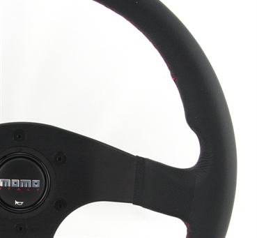 Momo Leder Sportlenkrad Tuner 32 320mm schwarz black ohne Ring steering wheel volante