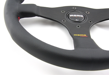 Momo Leder Sportlenkrad Tuner 32 320mm schwarz black ohne Ring steering wheel volante