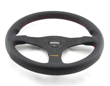 Momo Leder Sportlenkrad Tuner 32 320mm schwarz black ohne Ring steering wheel volante