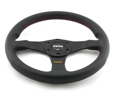 Momo Leder Sportlenkrad Tuner 32 320mm schwarz black steering wheel volante