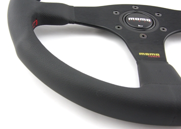 Momo Leder Sportlenkrad Tuner 35 350mm o.Ring schwarz black steering wheel volante